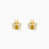 Boucles D'oreilles Puces Buz Or Jaune-Histoire d'Or Online