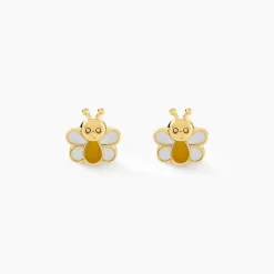 Boucles D'oreilles Puces Buz Or Jaune-Histoire d'Or Online