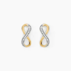 Boucles D'oreilles Puces Chacha Or Jaune Diamant-Histoire d'Or Outlet