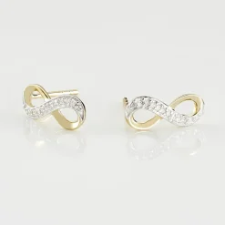 Boucles D'oreilles Puces Chacha Or Jaune Diamant-Histoire d'Or Outlet