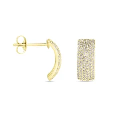 Histoire d'Or Boucles D'oreilles Puces Charlotte