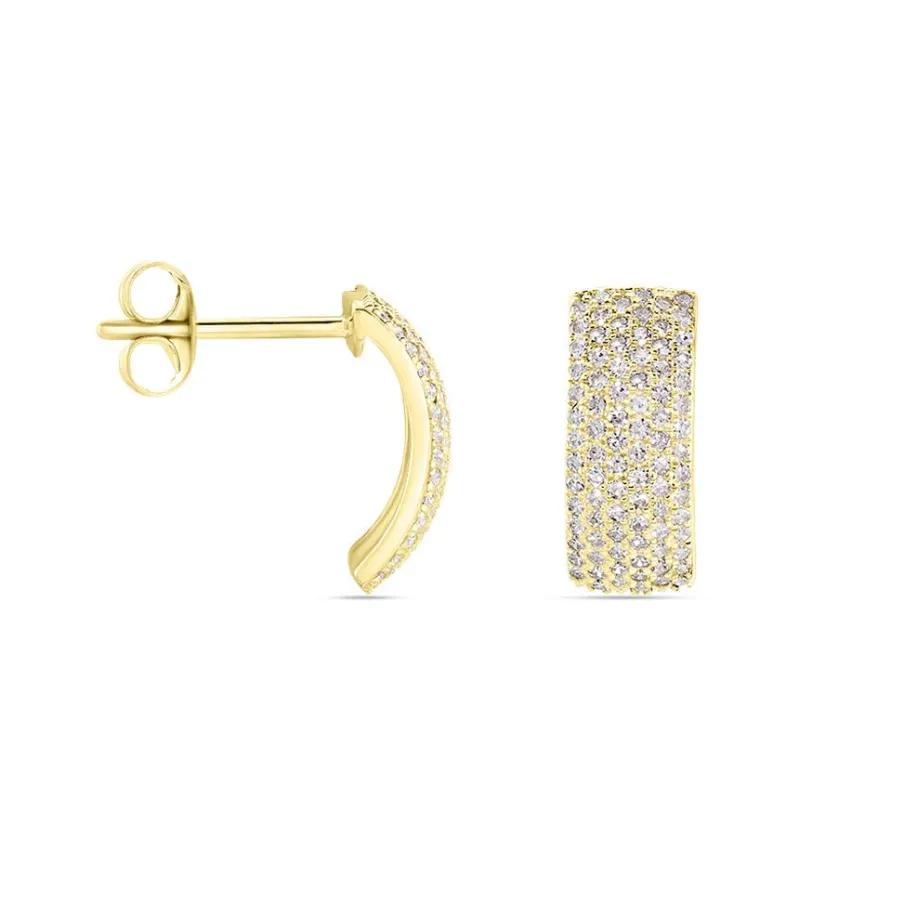 Histoire d'Or Boucles D'oreilles Puces Charlotte