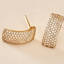 Histoire d'Or Boucles D'oreilles Puces Charlotte