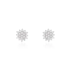 Boucles D'oreilles Puces Caliopee Or Jaune Diamant-Histoire d'Or Discount