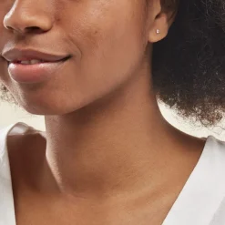 Boucles D'oreilles Puces Daria Or Jaune Oxyde-Histoire d'Or Best