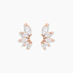 Boucles D'oreilles Puces Duchesse De Zirconium-Histoire d'Or Clearance