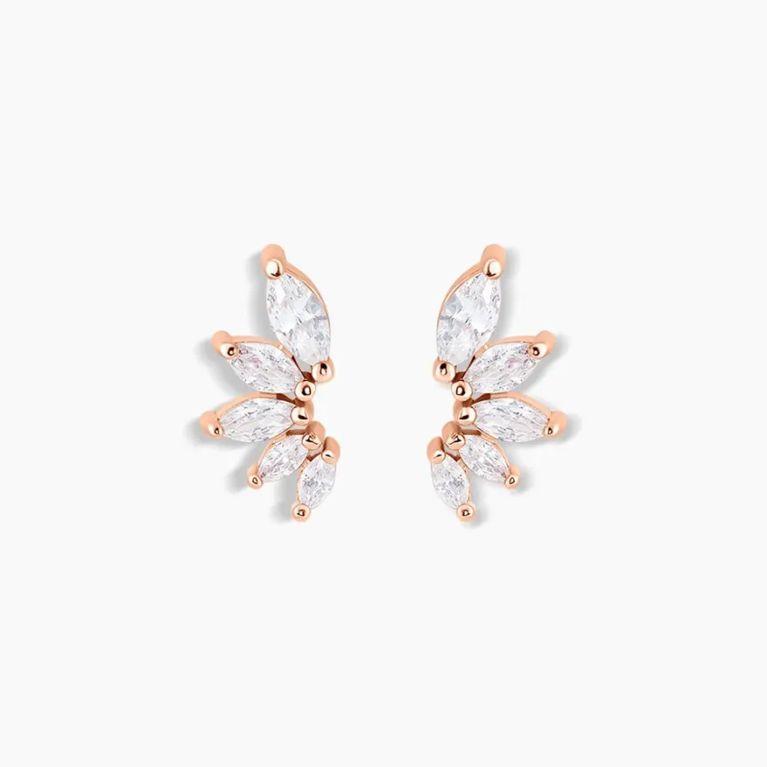 Boucles D'oreilles Puces Duchesse De Zirconium-Histoire d'Or Clearance