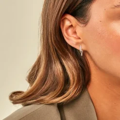 Histoire d'Or Boucles D'oreilles Puces Demelza Or Jaune Oxyde De Zirconium