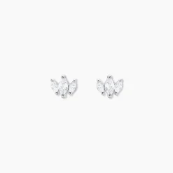 Histoire d'Or Boucles D'oreilles Puces Duchesse De Zirconium