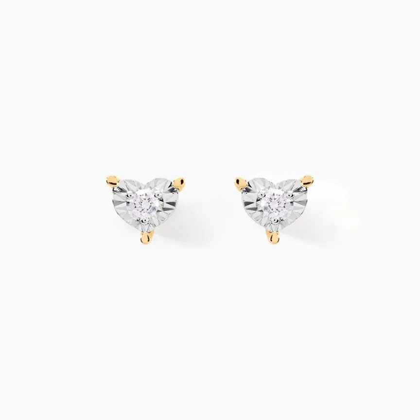 Boucles D'oreilles Puces Diamotion-Histoire d'Or Outlet