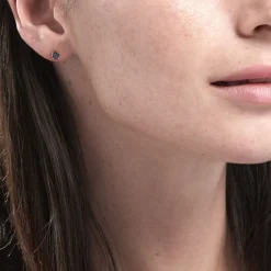 Histoire d'Or Boucles D'oreilles Puces Elea