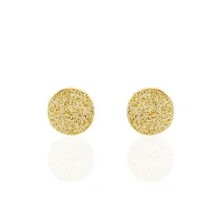 Histoire d'Or Boucles D'oreilles Puces Eryne Or Jaune