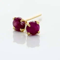Histoire d'Or Boucles D'oreilles Puces Elea Serti Griffe