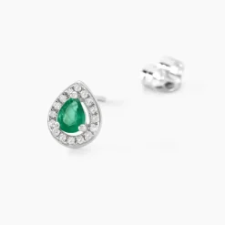 Boucles D'oreilles Puces Elheme Et Diamant-Histoire d'Or