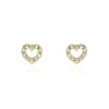 Boucles D'oreilles Puces Eily Or Jaune Oxyde De Zirconium-Histoire d'Or Best