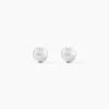 Boucles D'oreilles Puces Fidelia Boule Or Blanc-Histoire d'Or Best