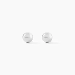 Boucles D'oreilles Puces Fidelia Boule Or Blanc-Histoire d'Or Best