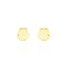 Boucles D'oreilles Puces Franzine Coquillage Or Jaune-Histoire d'Or Best