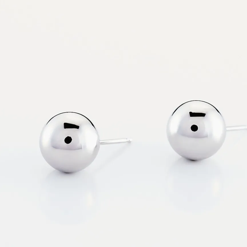 Boucles D'oreilles Puces Fidelia Boule-Histoire d'Or Clearance