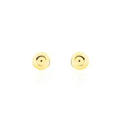 Boucles D'oreilles Puces Fidelia Boule Or Jaune-Histoire d'Or Online
