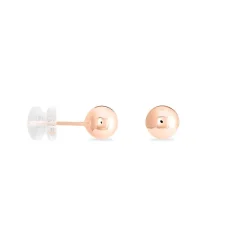 Histoire d'Or Boucles D'oreilles Puces Fidelia Boule