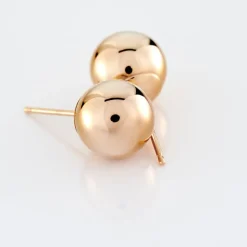 Histoire d'Or Boucles D'oreilles Puces Fidelia Boule