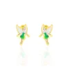 Histoire d'Or Boucles D'oreilles Puces Feerie Or Jaune