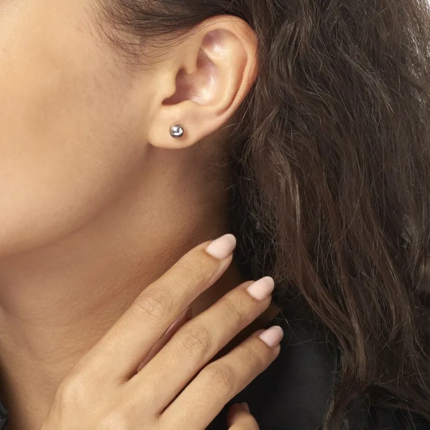 Boucles D'oreilles Puces Fidelia Boule-Histoire d'Or Hot