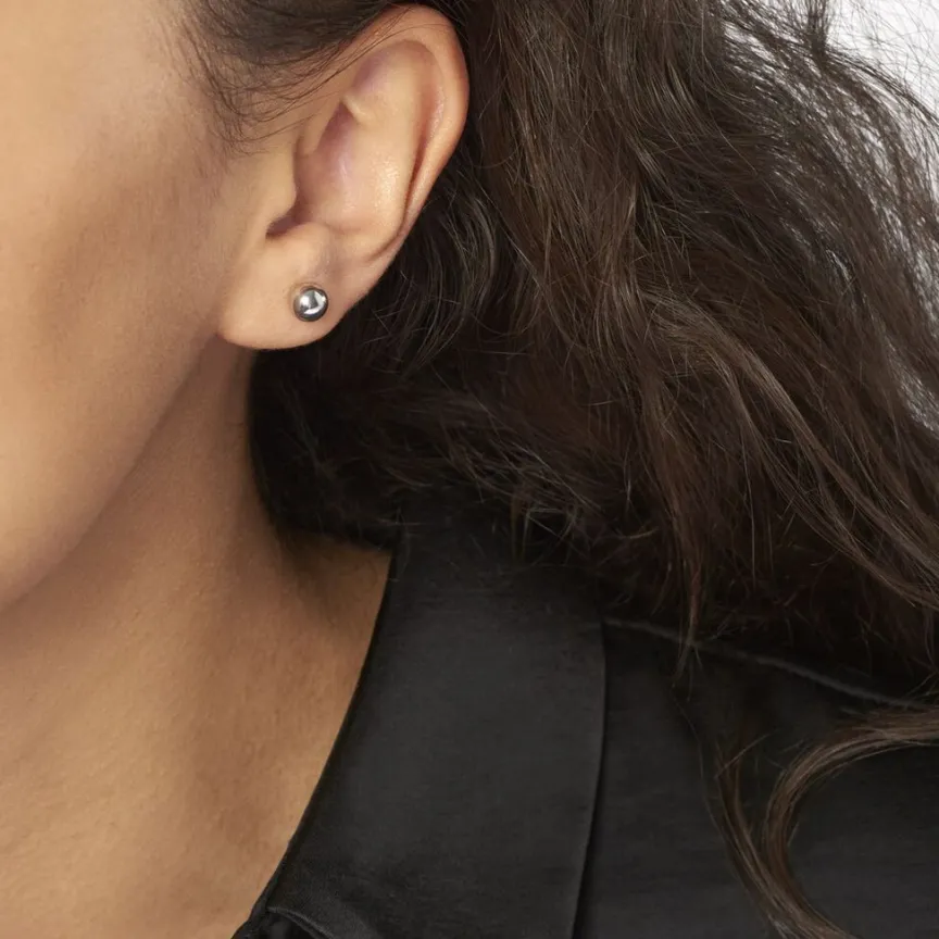 Boucles D'oreilles Puces Fidelia Boule-Histoire d'Or Hot