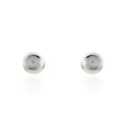 Histoire d'Or Boucles D'oreilles Puces Fidelia Boule