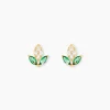 Boucles D'Oreilles Puces Firenze Or Jaune Oxyde De Zirconium-Histoire d'Or Outlet