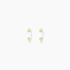 Histoire d'Or Boucles D'Oreilles Puces Fido Or Jaune Oxyde De Zirconium