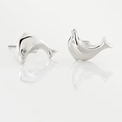 Histoire d'Or Boucles D'oreilles Puces Fulvie Dauphin 5