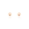 Boucles D'oreilles Puces Fidelia Boule Or Rose-Histoire d'Or Outlet