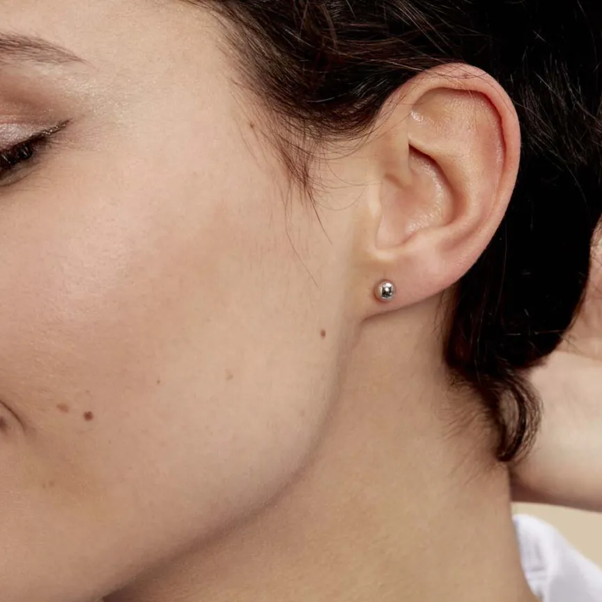 Boucles D'oreilles Puces Fidelia Boule-Histoire d'Or Sale