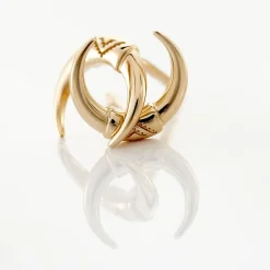 Histoire d'Or Boucles D'oreilles Puces Ginia Plaqué Or Jaune