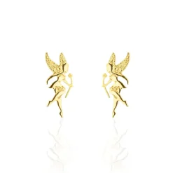 Histoire d'Or Boucles D'oreilles Puces Gabinienne Fee Or Jaune
