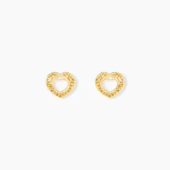 Boucles D'oreilles Puces Himelinda Or Jaune-Histoire d'Or New