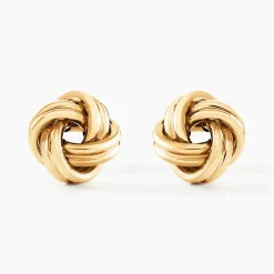 Boucles D'oreilles Puces Ilhame Nid Or Jaune-Histoire d'Or Best
