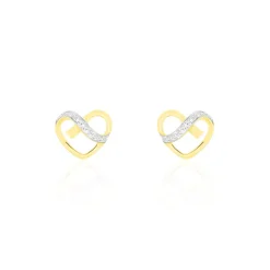 Histoire d'Or Boucles D'oreilles Puces Juliane