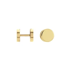 Boucles D'oreilles Puces Eas Acier Doré-JOURDAN Discount