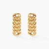 Histoire d'Or Boucles D'oreilles Puces Jimmy Or Jaune