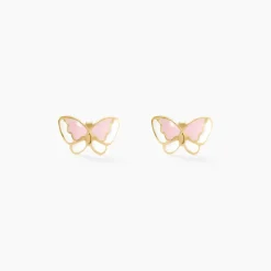 Boucles D'oreilles Puces Krystyn Or Jaune-Histoire d'Or Outlet