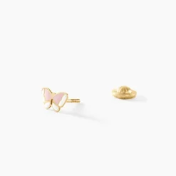 Boucles D'oreilles Puces Krystyn Or Jaune-Histoire d'Or Outlet
