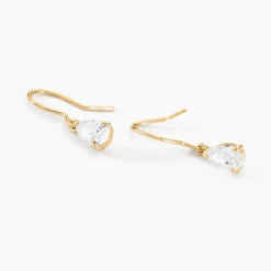 Histoire d'Or Boucles D'oreilles Puces Kalyne De Zirconium