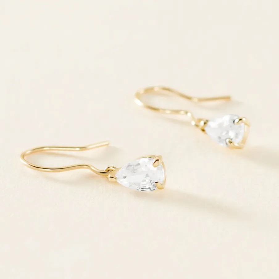 Histoire d'Or Boucles D'oreilles Puces Kalyne De Zirconium