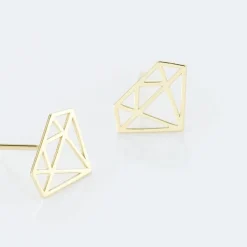 Boucles D'oreilles Puces Kais Or Jaune-Histoire d'Or New