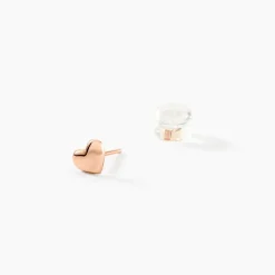 Boucles D'oreilles Puces Lison Or Rose-Histoire d'Or Outlet