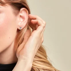 Boucles D'oreilles Puces Look At Me Or Jaune-Histoire d'Or Discount