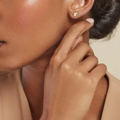 Histoire d'Or Boucles D'oreilles Puces Lova Or Jaune